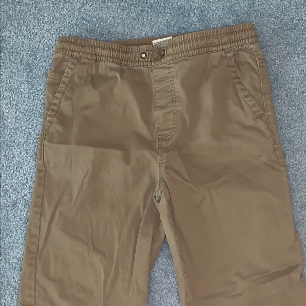 Khaki joggers